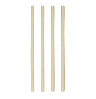 23cm Sugarcane Smoothie Straws - 24 Pack