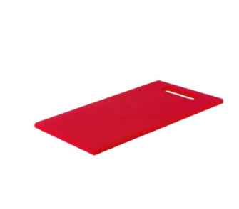 Red Cutting Board with Handle - 250mm x 400mm x 13mm