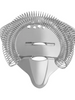 Zanzi Pro-Strain Cocktail Strainer Stainless Steel