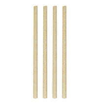 14cm Sugarcane Cocktail Straws - 50 Pack