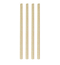14cm Sugarcane Cocktail Straws - 50 Pack