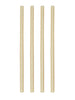 23cm Sugarcane Smoothie Straws - 24 Pack