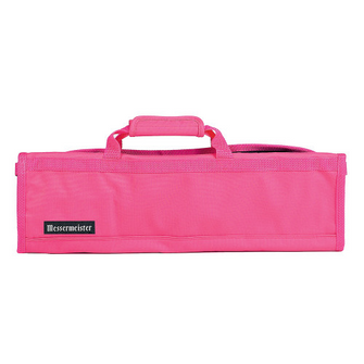 Pink 8 Pocket Padded Knife Roll