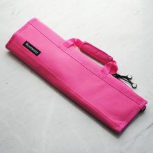 Pink 8 Pocket Padded Knife Roll