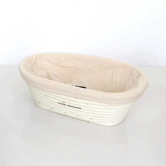 Oval Proving Basket With Liner 27cm