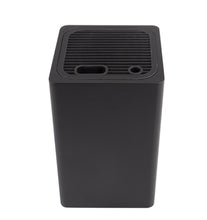 Square Universal Knife Block - Black Matte