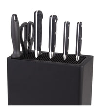 Rectangle Universal Knife Block - Matte Black
