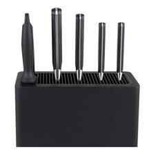 Rectangle Universal Knife Block - Matte Black