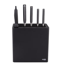 Rectangle Universal Knife Block - Matte Black