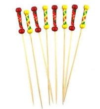 Red and Yellow Woven End Picks - 100 Pack