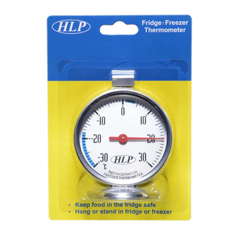Large Dial Fridge and Freezer Thermometer