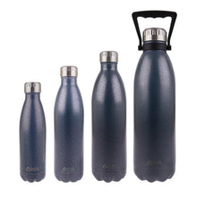 Oasis Stainless Steel Bottle With Handle 1.5L Hammertone Blue