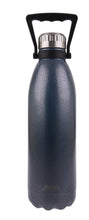 Oasis Stainless Steel Bottle With Handle 1.5L Hammertone Blue