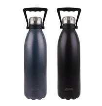 Oasis Stainless Steel Bottle With Handle 1.5L Hammertone Blue