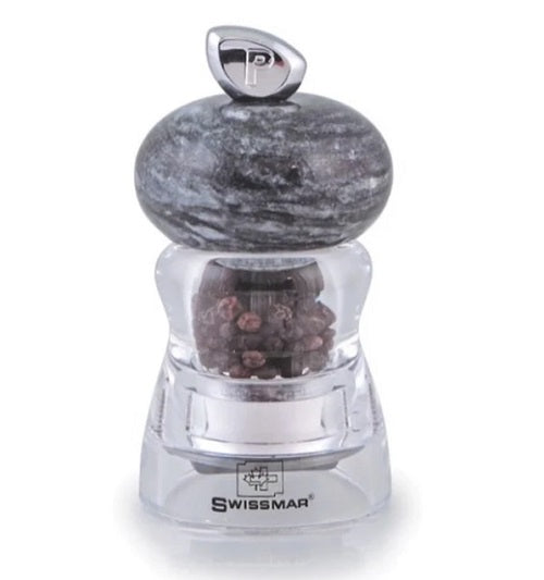 Swissmar Andrea Pepper Mill with Granite Top - 10cm– Crock and Pickle