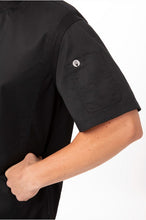 Springfield Black Men's Chef Jacket with Zipper - XS