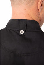 Springfield Black Men's Chef Jacket with Zipper - XS