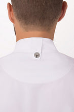 Springfield White Men's Chef Jacket with Zipper - 3XL