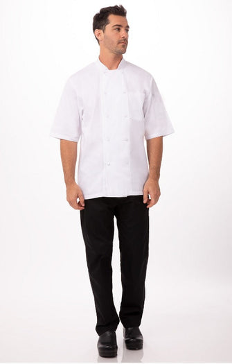 Montreal White Cool Vent Jacket - Small
