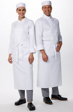 Chef Coat - White with Studs - L
