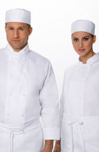 Chef Coat - White with Studs - S