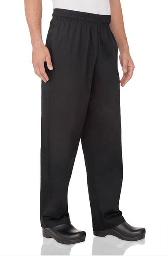 Essential Baggy Black Pants - Medium