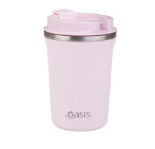 Oasis Stainless Steel Double Wall Insulated Travel Cup 380ml - Pink