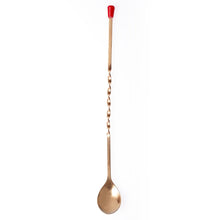 Copper Plated Muddling Spoon 33cm