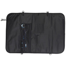 Black 12 Pocket Knife Roll