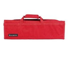 Red 8 Pocket Padded Knife Roll