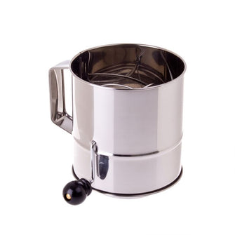 Flour Sifter 5 Cup Crank Handle