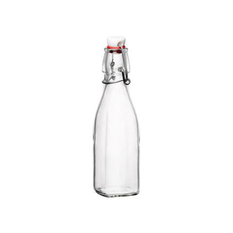 250ml Bormioli Rocco Swing Bottle White Top