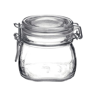 500ml Fido Glass Jar with Clear Lid