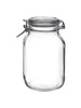 2L Fido Glass Jar with Clear Lid