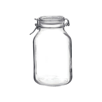3L Fido Glass Jar with Clear Lid