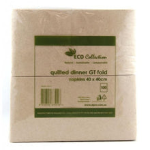 Quilted Dinner Napkin GT Fold Eco