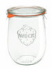 1062ml Weck Tulip Glass Jar with Lid and Clips