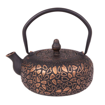 Bronze Hearts Cast Iron Teapot 600ml