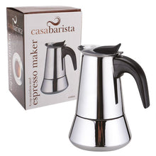 Espresso Maker Stainless Steel 6 Cup