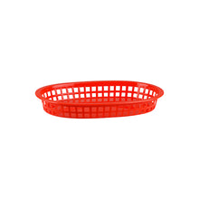 Red Serving Basket Rectangle