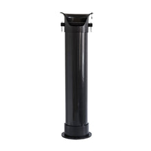 860mm Commercial Knock Bin Black