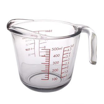 Glass Measure Jug 2 cup 500ml