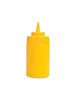Yellow Wide Mouth Squeeze Bottle 360mL