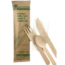 Wooden Disposable Cutlery Set