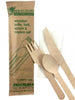 Wooden Disposable Cutlery Set