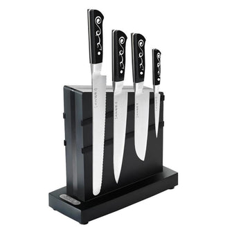 I.O.Shen Magnetic Knife Block with 4 Knife Set