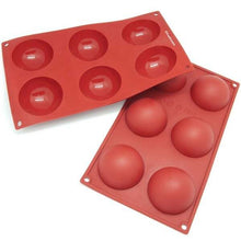 Silicone Mould Bola 6 Cups 70 x 35mm