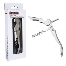 French Style Stainless Steel Waiters Corkscrew