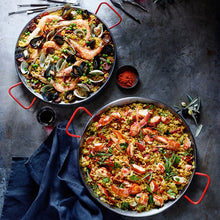 Paella Pan High Carbon Polished Steel 550mm