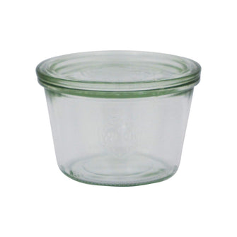 370ml Weck Tapered Glass Jar with Lid